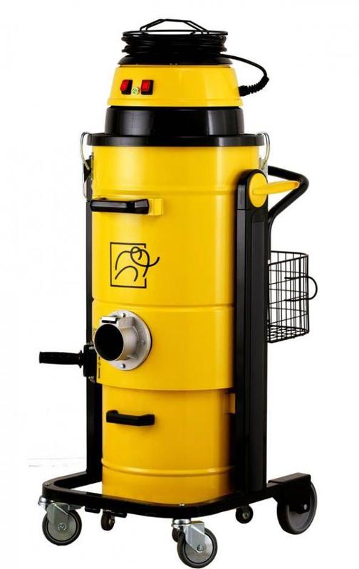 Aspirateur professionnel industriel pour boulangerie pâtisserie viennoiserie biscuiterie et pizzeria en acier