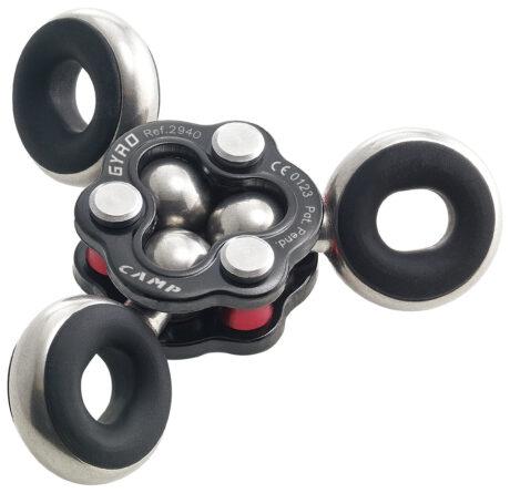 Multiplicateur d’amarrage Gyro - structure en acier au carbonne avec double revêtement anticorrosion - résistance à la rupture 26 kN - charge de travail 3 kN ou 300 kg