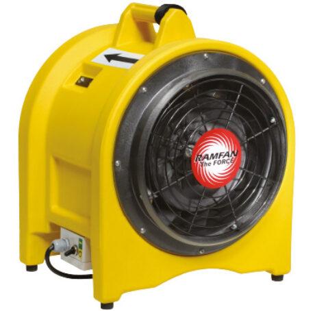 Ventilateur extracteur électrique UB30 220V - 2800 m³/h, 11 pales turbo, corps double paroi en polyéthylène