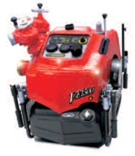 Motopompe incendie Tohatsu VE1500A-Ti avec télécommandes, sans raccord - Réf. G223249