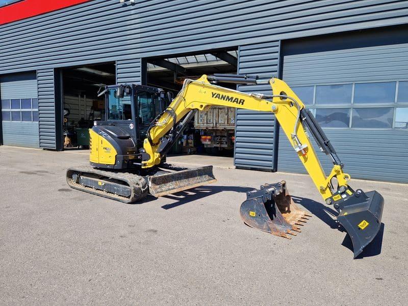 YANMAR VIO57 - Engin d'occasion 2022 - 215 heures - Godets curage 1350mm et terrassement