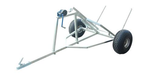 ATV TB - Rimorchio per rotoballe per ATV/Quad - Mod. ATV TB - Cod. 10.04.10 - Dimensions 289 x 169 cm - Roues 22*11-8 - Carico massimo 400 kg