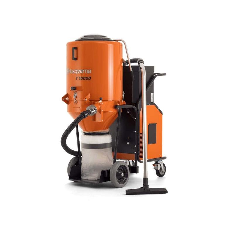 Husqvarna T 10000 – Extracteur de poussière industriel pour meuleuses et rabots