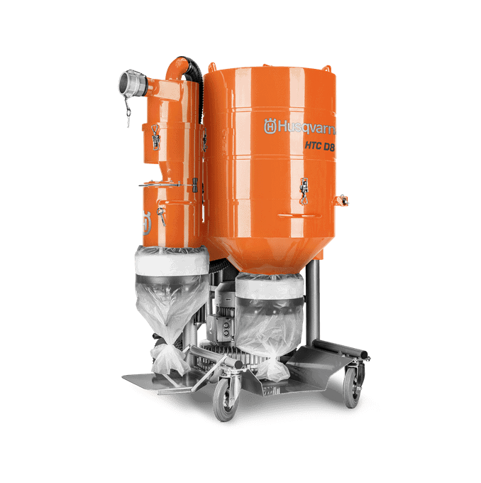 Husqvarna HTC D80 – Extracteur de poussière pour meuleuses de grande taille