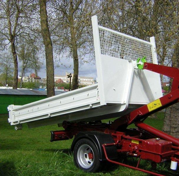 Benne ampliroll Classe I pour camion 3,5t - Largeur 2000 mm, longueur 3 à 4,2 m, norme NF R 17 108