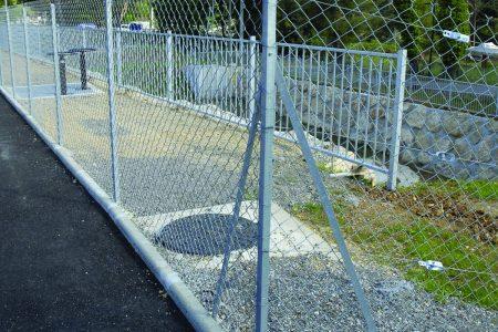 Simple torsion galvanisé - clôture souple pour tous terrains