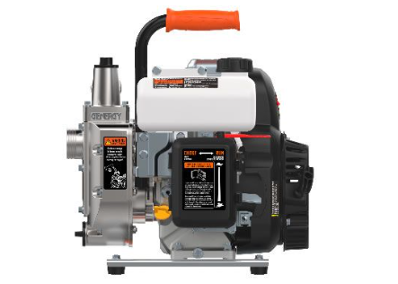 Pompe à eau CIDACOS 13.000 L/H GENERAY - Motopompe essence 1,5" - 12,5 kg - Réf. 40667