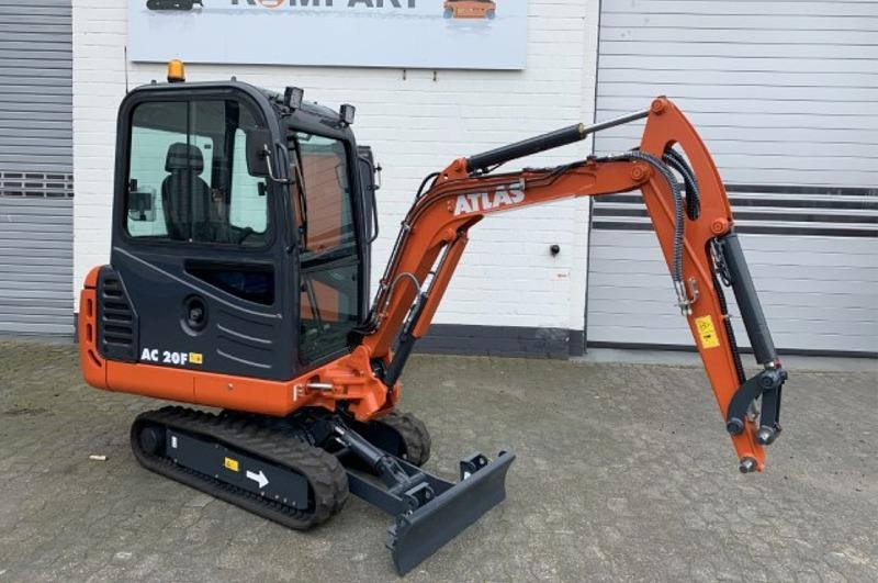 Atlas AC 20F mini pelle - Machine pour travaux d'excavation à petite échelle