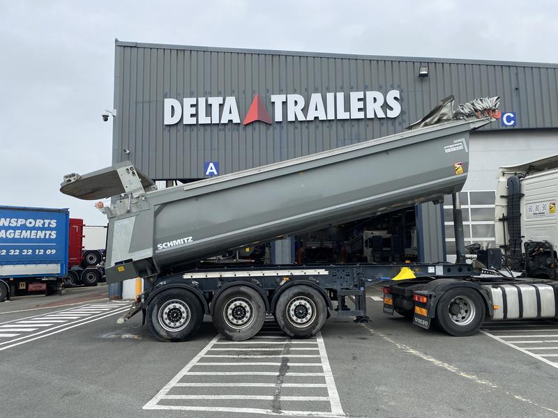 SCHMITZ CARGOBULL – Acier porte hydraulique année 2021, 25m³, 3 essieux ROTOS