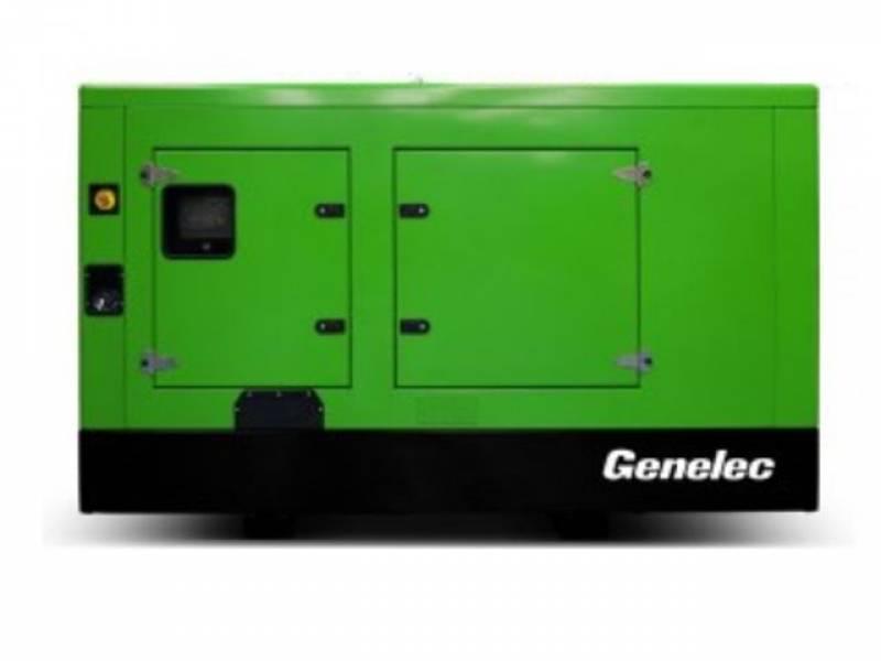 Groupe électrogène GENELEC 100kva d'occasion - type GFW100T5, année 2011, 6598 heures, motorisation diesel