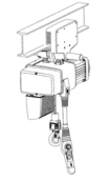 Palans électriques ou manuels - Potences & palans - 125 à 5000 kg