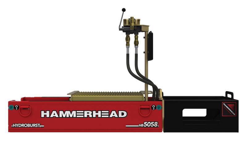 Éclateur HammerHead HB5058 - machine de renouvellement de canalisations par éclatement - puissance de tirage 35 T