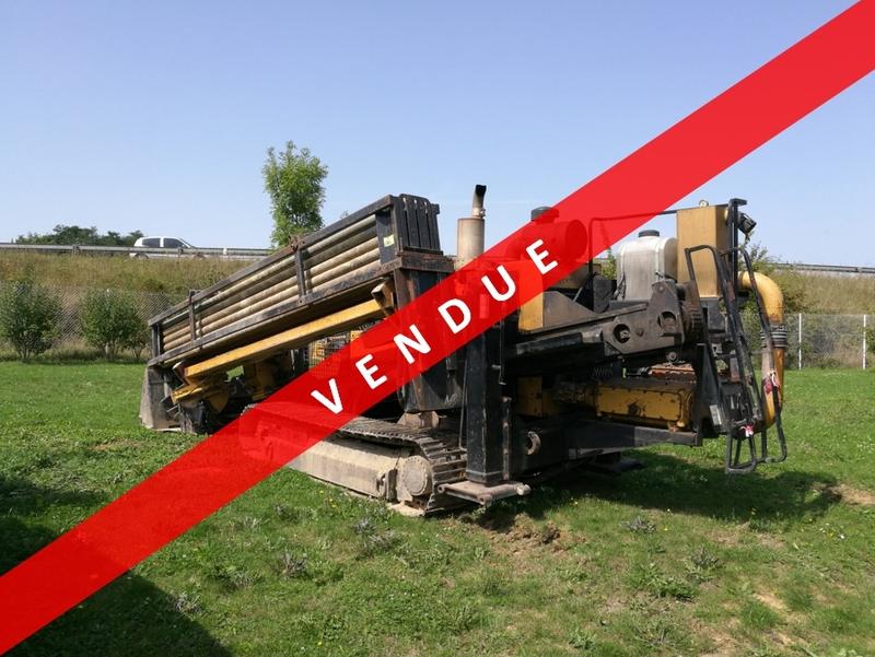 Foreuse Vermeer D50 Occasion - Ensemble de forage horizontal complet, moteur Cummins 185 ch, système de détection F2