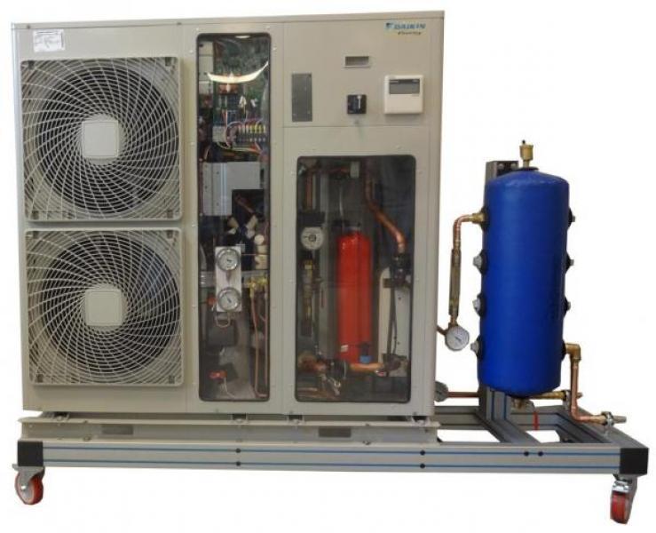 Groupe à eau glacée GEG 106 - compresseur 7.16 kW, condenseur à air, evaporateur à plaques, réservoir 80L