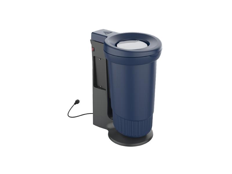 Aspicollect avec système de filtration intégrée - Collecteur de déchets filtrant 50 L