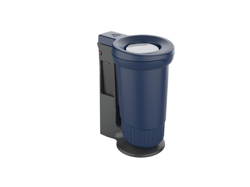 Aspicollect avec système d'extraction d'air - Collecteur de déchets filtrant 50 L