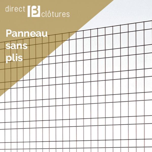 Panneau Zenturo Super - Panneau rigide plat 2 m, mailles 100x50 + 50x50 mm, fils 5 & 4.15 mm