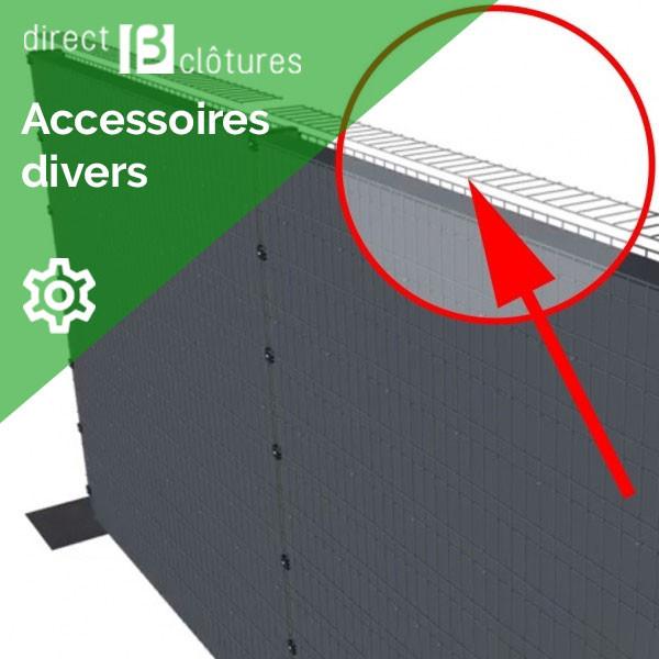 Panneau de Fermeture pour Mur Zenturo - Anthracite BF 7016 M, 115x1900 mm