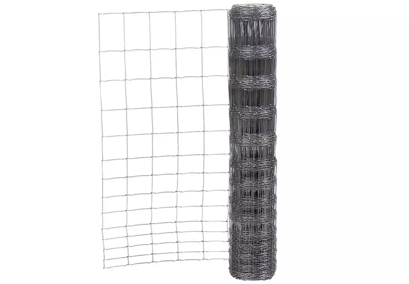 AGRICLOS® - Clôture agricole en rouleau 50 m - Hauteurs 0,60 à 2,00 m - Maille 150 mm - Zinc Aluminium