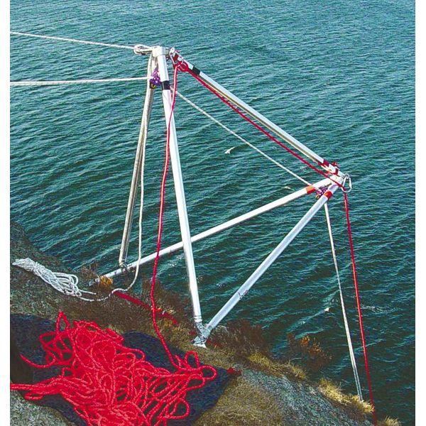 Mât de déport bipode ACT SAFE - aluminium, 14.8 kg, charge 250 kg