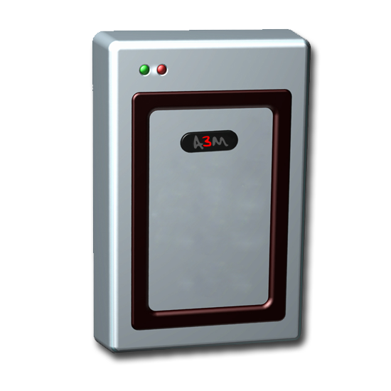 Terminal de contrôle horaire LGM9600 - badgeuse RFID autonome avec mémoire et sorties relais en TCP/IP