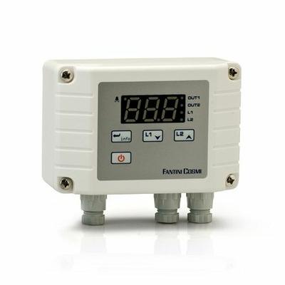 Hygrostat L24EM2 Fantini Cosmi - montage mural - FAN24052 - humidistat pour systèmes d'humidification ou déshumidification avec 1 sortie