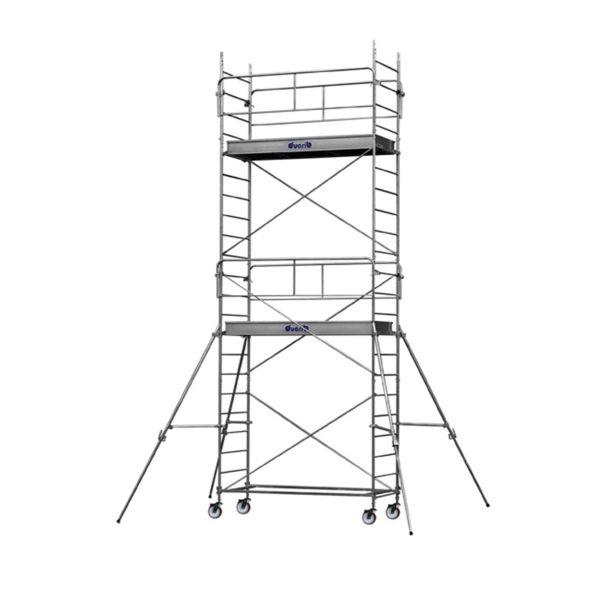 Échafaudage roulant AC 250 - Hauteur de travail 8,80 m - Acier - Longueur 2,50 m