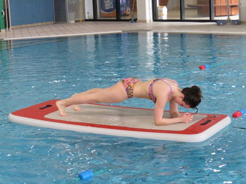 BimB'Fit planche fitness aquatique gonflable sur-mesure - Eco Création