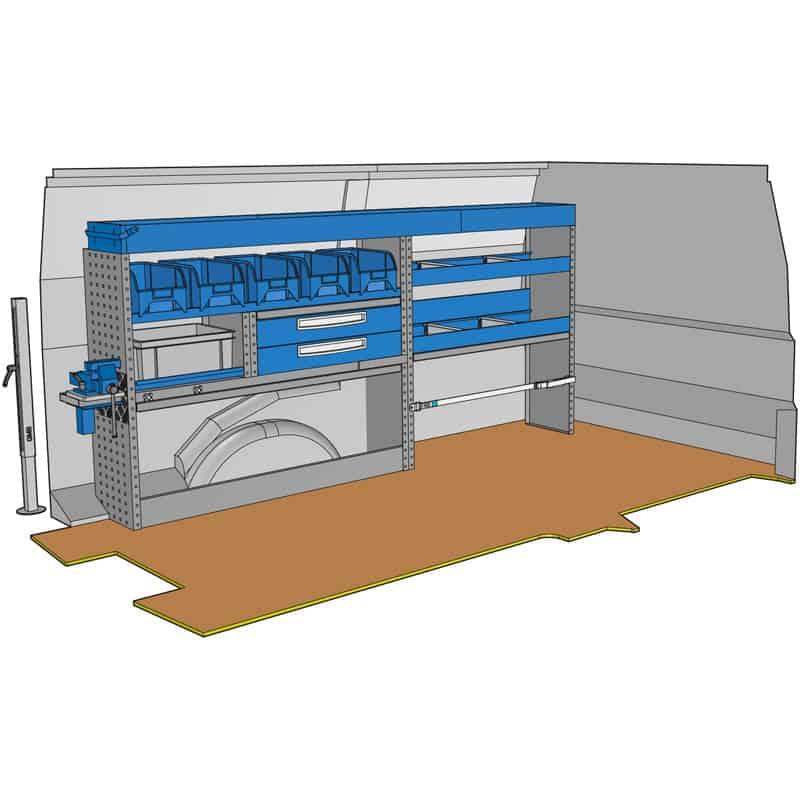 KF74 - Composition pour JUMPY XL - EXPERT LONG(L3) - VIVARO 2019(L3) - PROACE LONG(L2) - TRAFIC L2 - T6 L2 - CUSTOM L2
