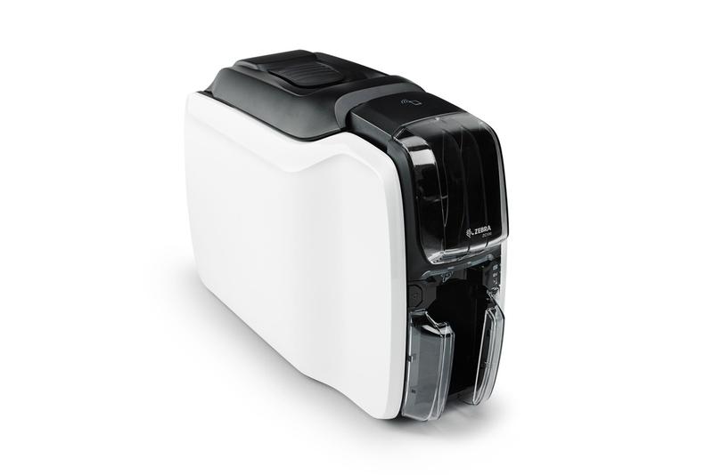 Zebra ZC100 imprimante cartes simple face USB avec CardStudio, 200 cartes et ruban YMCKO