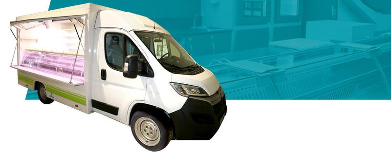 Camion cellule pour tournées d'alimentation générale - 3 m à 4,50 m, conception innovante