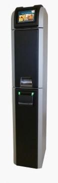 Monnayeur automatique FORMA-CASH - borne d'encaissement avec accepteur multi-billets et 4 cassettes de recyclage