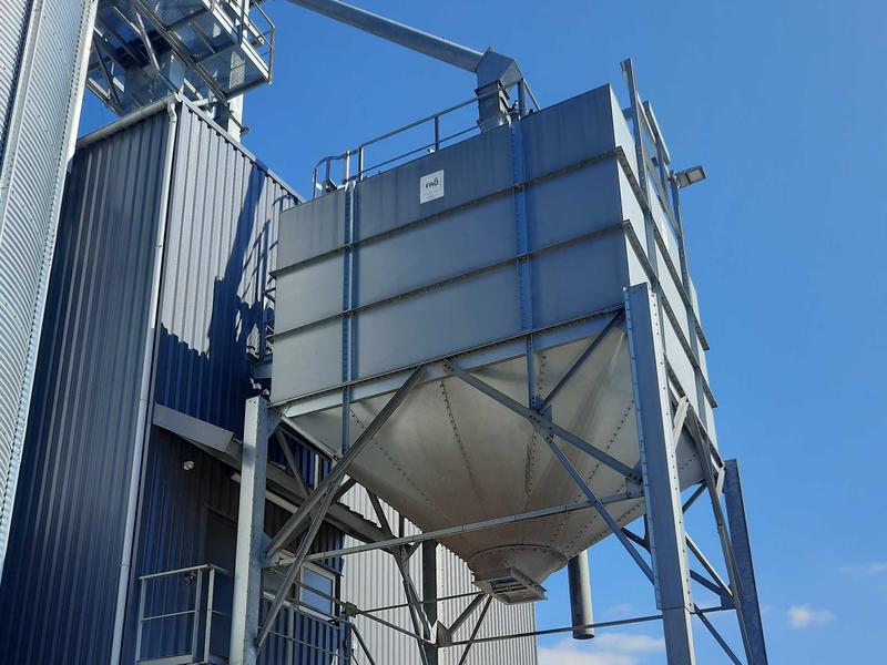 Boisseau de chargement FAO pour céréales et produits farineux - galvanisé 27 m³ à 267 m³