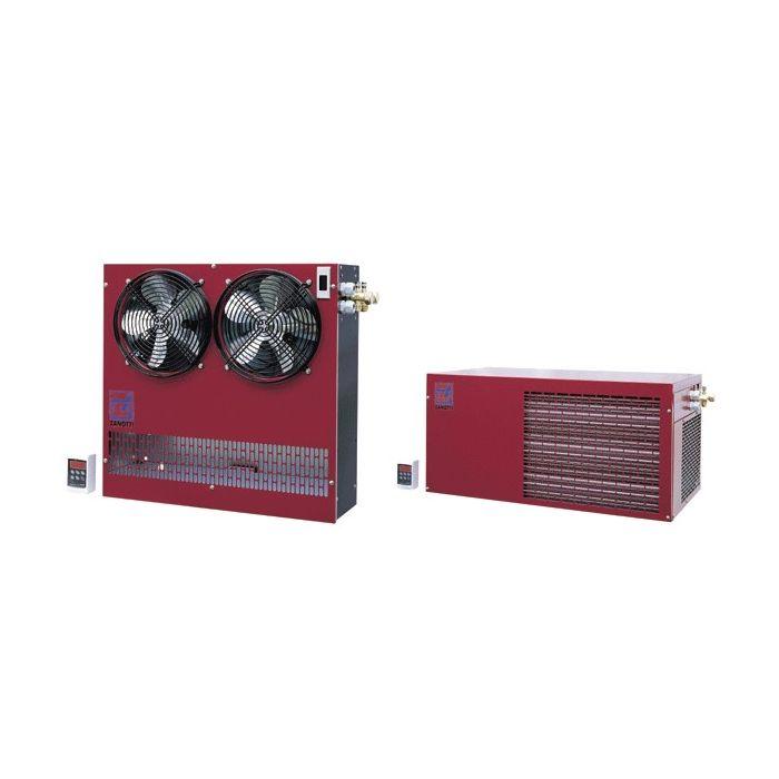 Split horizontal ZANOTTI pour cave à vin RDV102002E - R-134a-R-513A - 45 m³ - Puissance 1000W