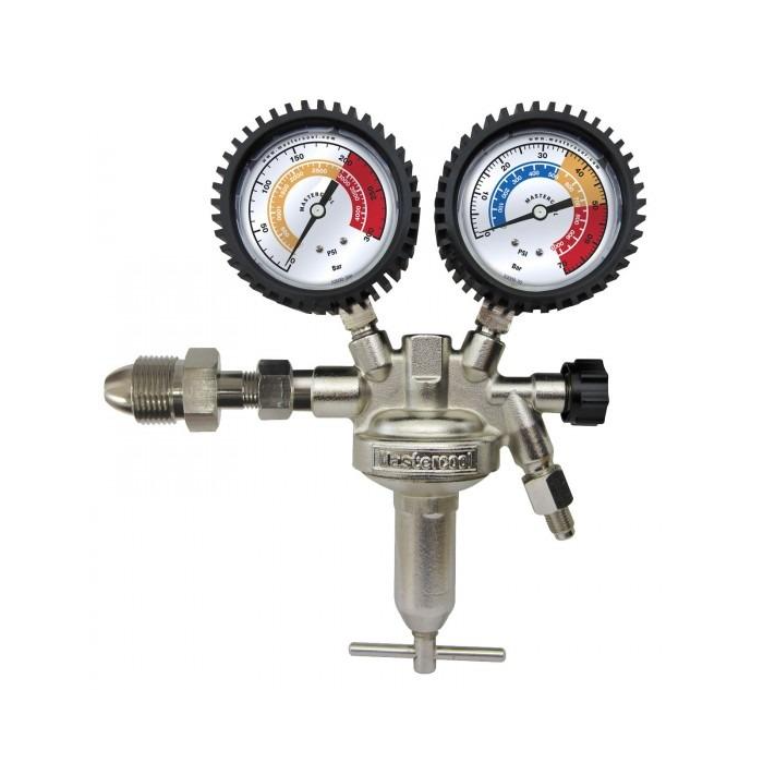 Manomètre azote Mastercool N2 - 53002 - Régulateur un étage pour tests de fuite HVAC/R