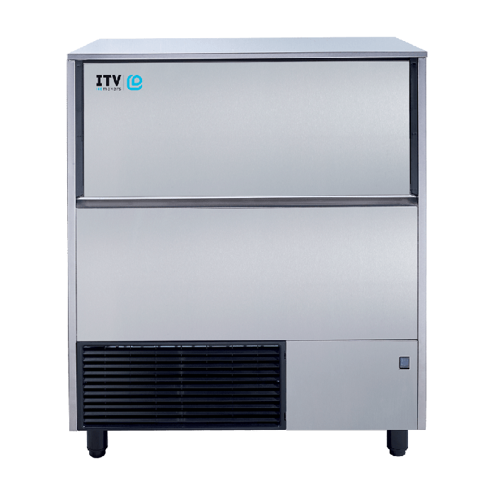 Machine à glace grains ITV Quasar 130C (20CC) - Production 122kg/24h, capacité 2500 cubes