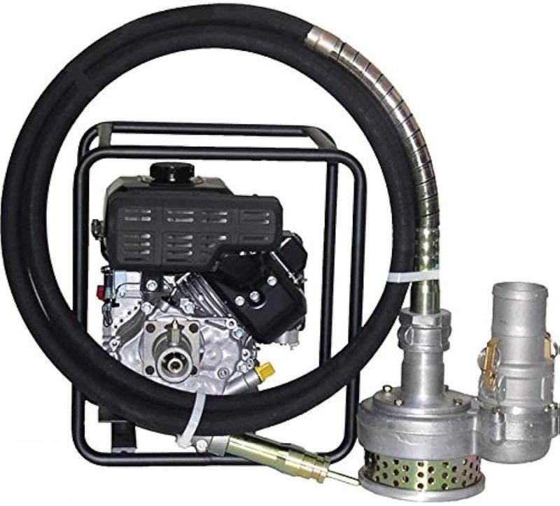 Pompe à eau - Flexipower 75 KA - moteur LONCIN G200F 196 cm3 6,5 ch - diamètre raccord 75 mm