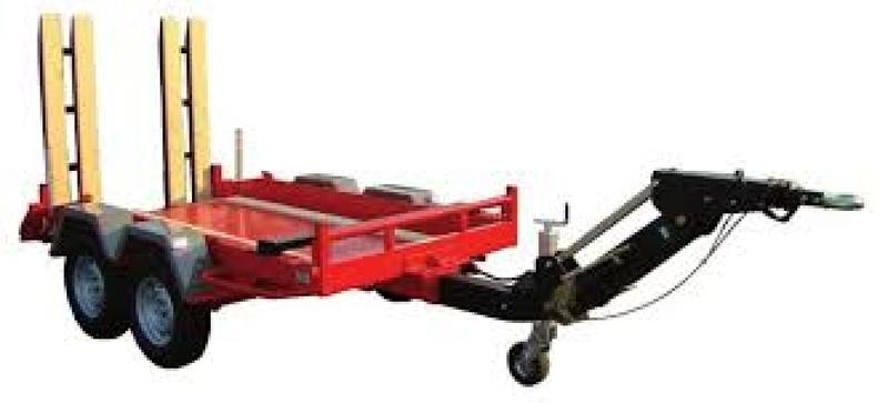 Remorque 1T - Location - Poids 300kg - Charge utile 1050kg - Dimensions 95cm x 1,50m