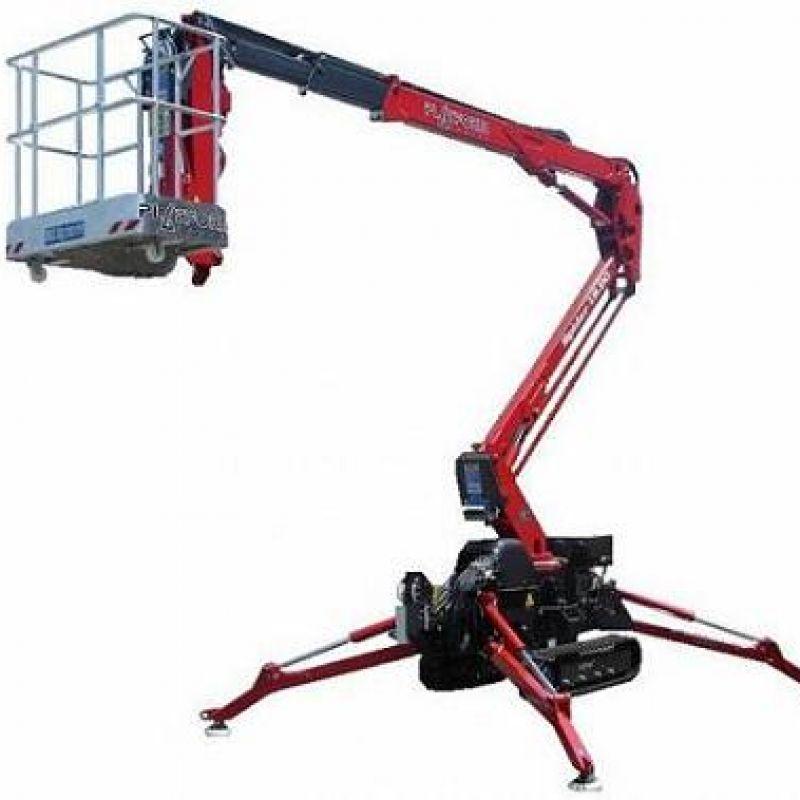 Nacelle araignée - SPIDER 18.90 - bras pendulaire, prises air/eau et 230Vac, commandes hydrauliques proportionnelles