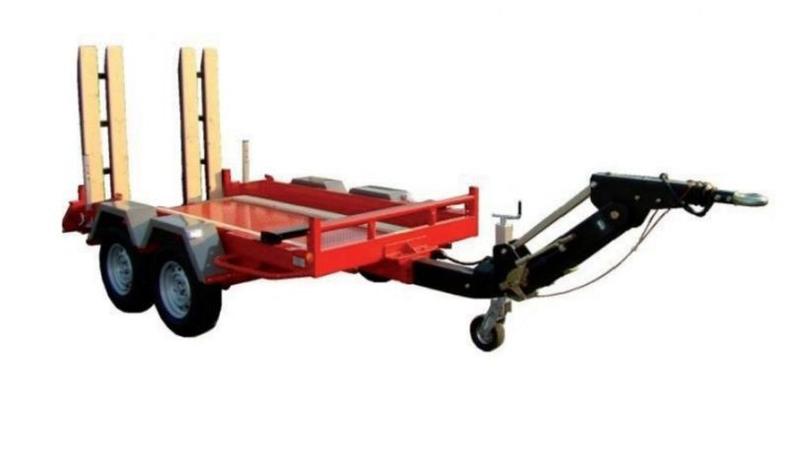 Remorque MOIROUD ECO 350 - Location avec timon articulé réglable et charge utile 2700kg