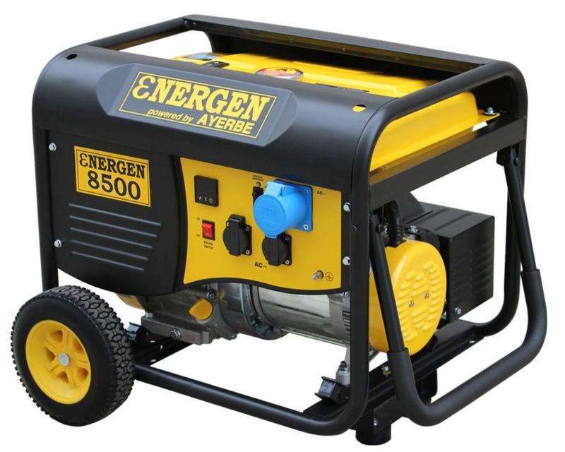 Groupe électrogène - 9 KVA - moteur KIOTSU KT-210 - 7800 W max - 230 V - 50 Hz