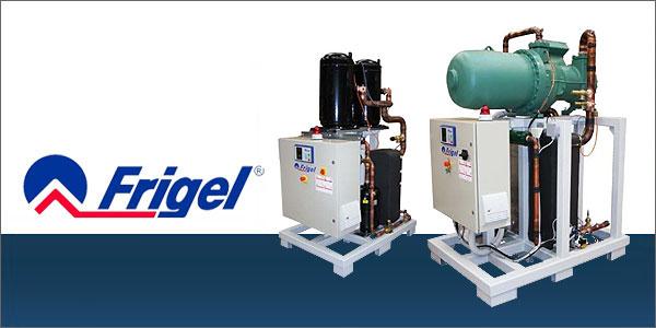 Refroidisseur centralisé condensé à eau FRIGEL 3FX - modulaire avec compresseurs scroll ou à vis
