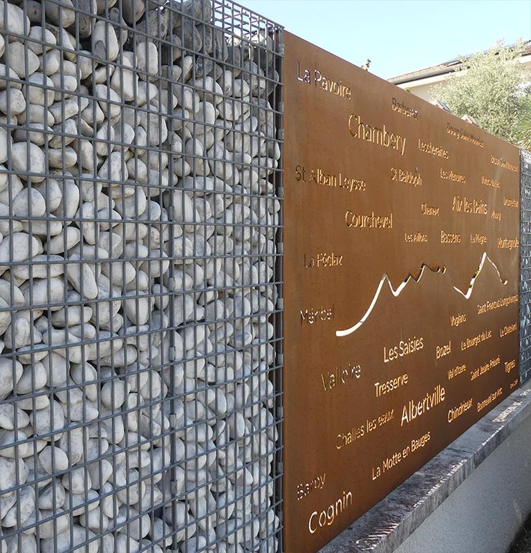 Mur de clôture Gamme pro - CrapalPremium® Zn Al (Arcelor Mittal), maille 10x5 cm, diamètre 4,5 mm