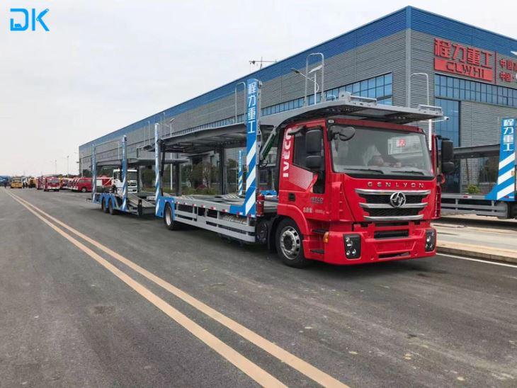 Remorque de transport automobile - 9 voitures - 18 000 kg GVW - 11 190×2550×3960 mm
