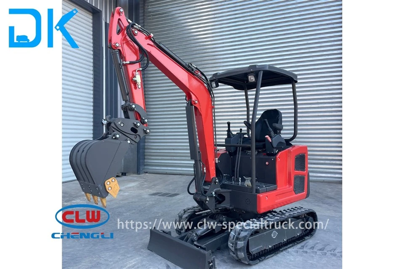 Excavatrice chenillée CL8018 - 1,8 tonnes - capacité seau 0,06 m³ - moteur 18,4 kW