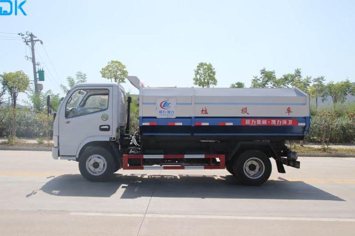 Camion compacteur Dongfeng Dorica - Diesel GVW 4495 kg, capacité 1200 kg, norme Euro IV