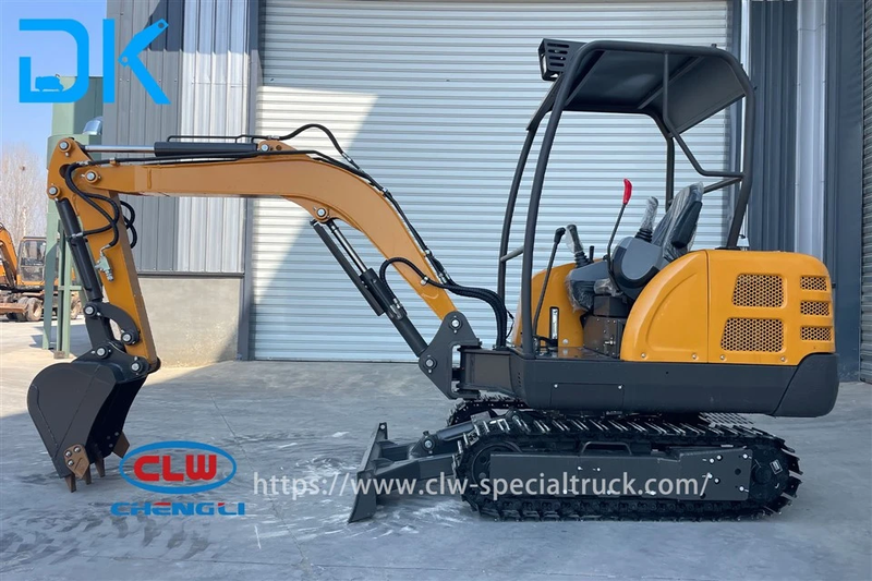 Excavatrice de crawler CHENGLI CL8022 2,2 tonnes - capacité seau 0,1 m³ - moteur 3TE30 22,1 kW