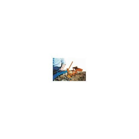 Charrue 10'' brabant réversible pour micro tracteur - 75 Kg, puissance min. 15 cv - Réf. VR18001