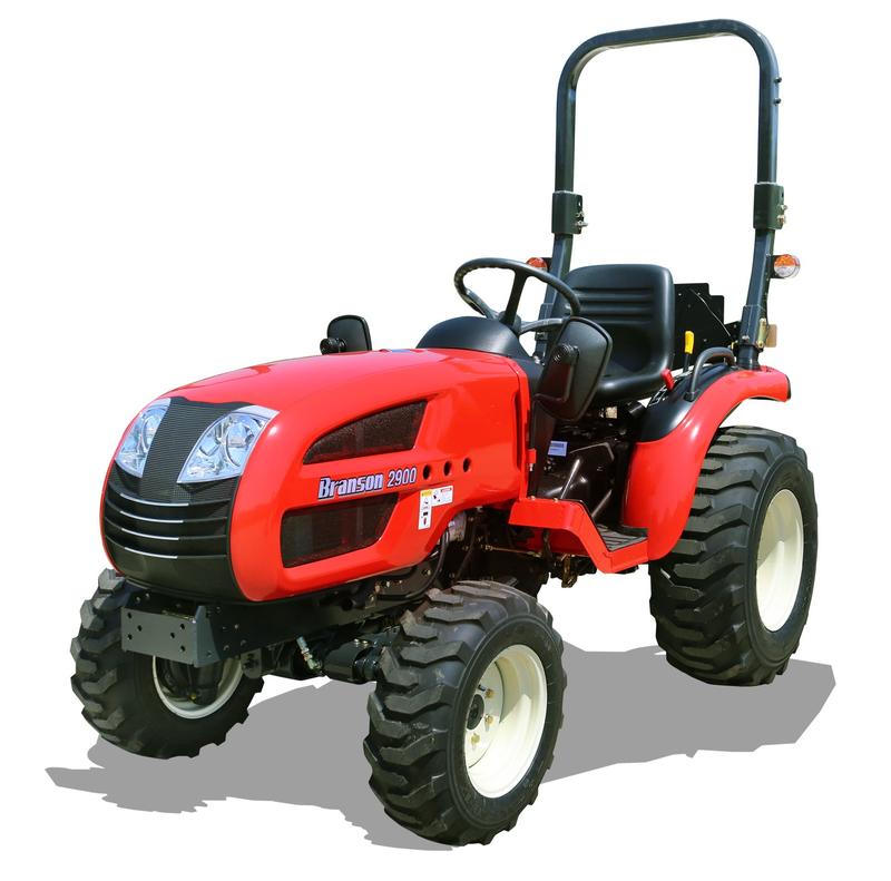 Tracteur agricole BRANSON 2500HL Hydrostatique - 24 Chevaux, transmission mécanique/TVH