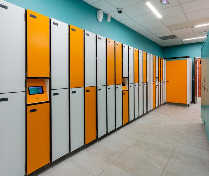 Fermeture de casiers connectés Kalysse - système autonome avec code à 4 chiffres et badge RFID